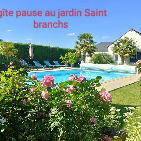 Gite Pause Au Jardin Villa Saint-Branchs Bagian luar foto